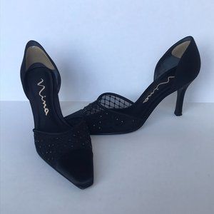 Nina Velvet Cocktail Special Occasions Heels 8.5